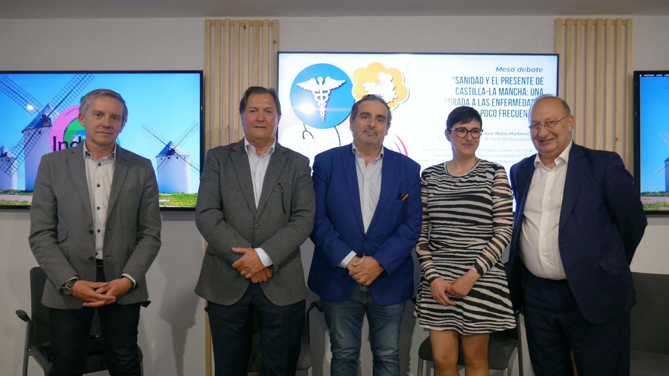 La sanidad y el presente de Castilla-La Mancha, protagonistas del debate político organizado por Indepf y New Medical Economics